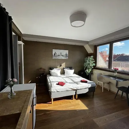 Bright Sunny W Shared Jacuzzi And Rooftop Terrace 360 View Mk2 Appartement Budapest