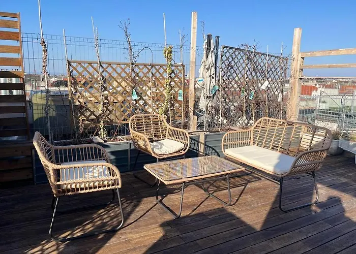 Bright Sunny W Shared Jacuzzi And Rooftop Terrace 360 View Mk2 *