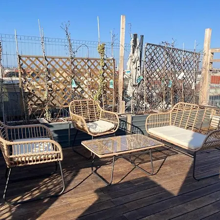 Bright Sunny W Shared Jacuzzi And Rooftop Terrace 360 View Mk2 *